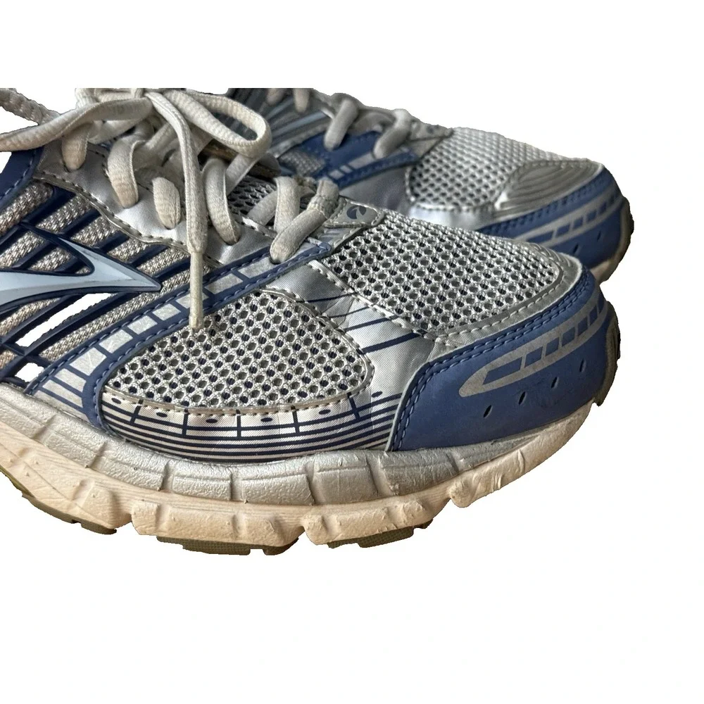 Brooks‎ GLYCERIN 7 Run Shoes 1200511B442 Women's Size 7.5 Turquoise White Blue